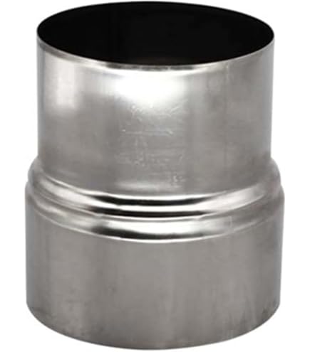 Amazon.co.jp: 煙突アダプター, 106mm から 90mm, ステンレス製, 径